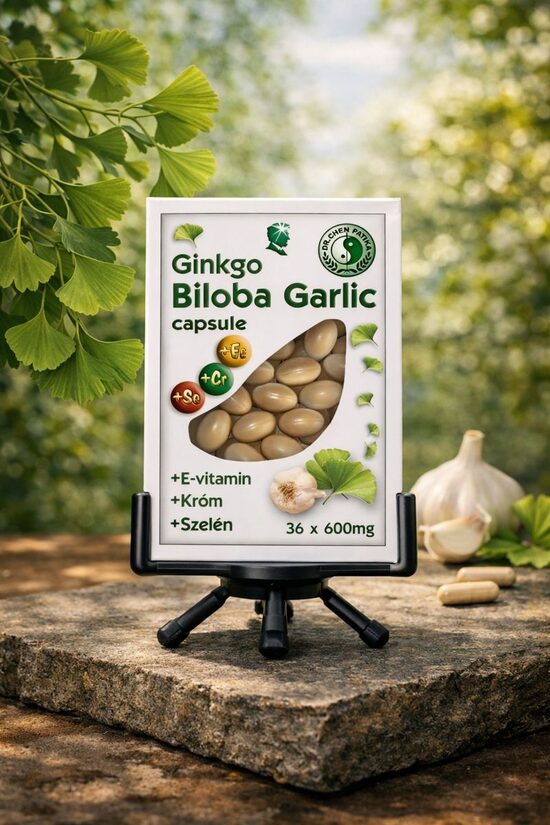 Ginko Biloba un Garlic( ķiploku) kapsulas 40 gb
